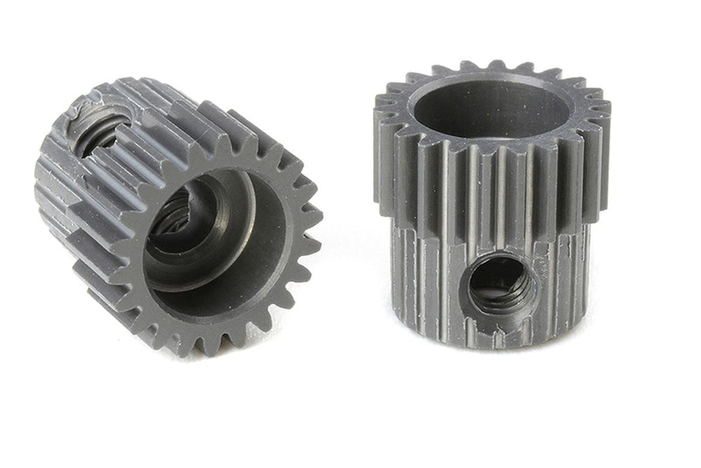Corally 64 DP Pinion - Short - Hard Anodised AL7075 - 22 Teeth