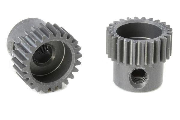 Corally 64 DP Pinion - Short - Hard Anodised AL7075 - 24 Teeth