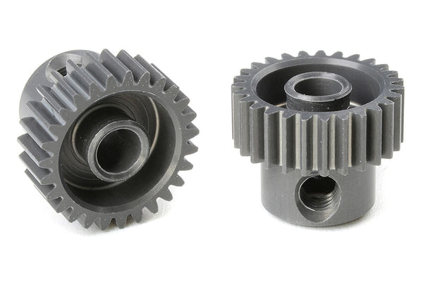 Corally 64 DP Pinion - Short - Hard Anodised AL7075 - 27 Teeth