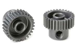 Corally 64 DP Pinion - Short - Hard Anodised AL7075 - 28 Teeth