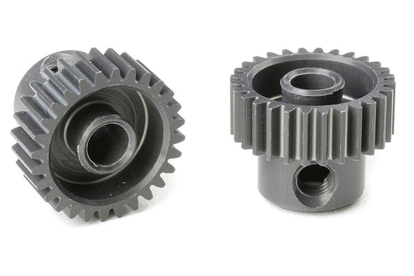 Corally 64 DP Pinion - Short - Hard Anodised AL7075 - 28 Teeth