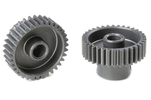 Corally 64 DP Pinion - Short - Hard Anodised AL7075 - 34 Teeth