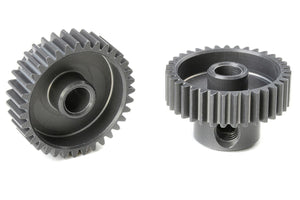 Corally 64 DP Pinion - Short - Hard Anodised AL7075 - 35 Teeth