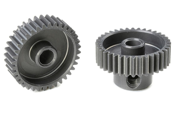Corally 64 DP Pinion - Short - Hard Anodised AL7075 - 36 Teeth