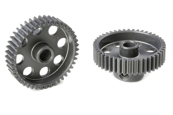 Corally 64 DP Pinion - Short - Hard Anodised AL7075 - 44 Teeth