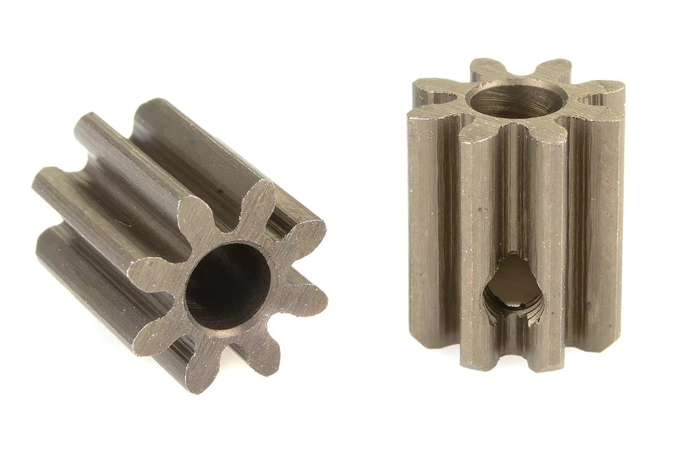Corally 32 DP Pinion - Short - Hardened Steel - 8 Teeth
