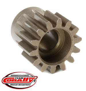 Corally 32 Pitch Pinion - Short - Hardened Steel - 14 Tooth - Shaft Dia. 5mm