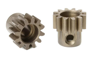 Corally M1.0 Pinion - Short - Hardened Steel - 12 Teeth - Shaft Dia. 5mm