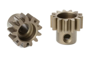 Corally Mod 1.0 Pinion, Short, Hardened Steel, 13 Tooth, Shaft Diameter 5mm for Python, Kagama