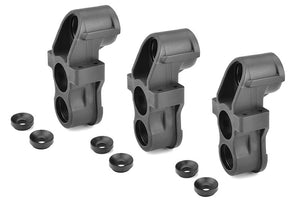 Corally HD Heavy Duty Steering Blocks (3) - Pillow Ball Cup (6) - Front - Composite
