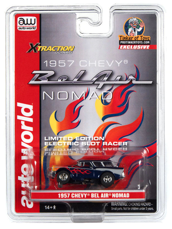 Auto World Exclusive Limited Edition 1957 Chevrolet Bel Air Nomad HO Slot Car