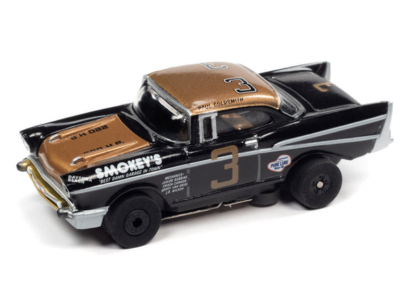 Auto World 1957 Chevy Bel Air Heat Twin Pack for AFX HO Slot Car Limited Edition