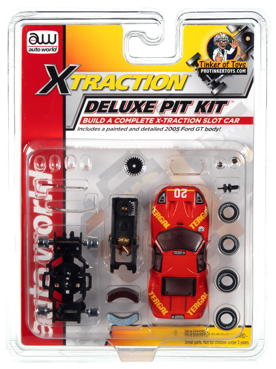 Auto World Ford GT Tergal #20 Kit for AFX HO slot car Exclusive Limited Edition