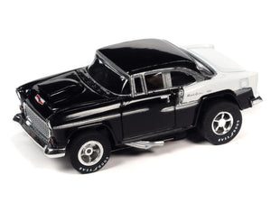 Auto World 1955 Chevy Bel Air Black 55' Exclusive HO slot car Limited Edition