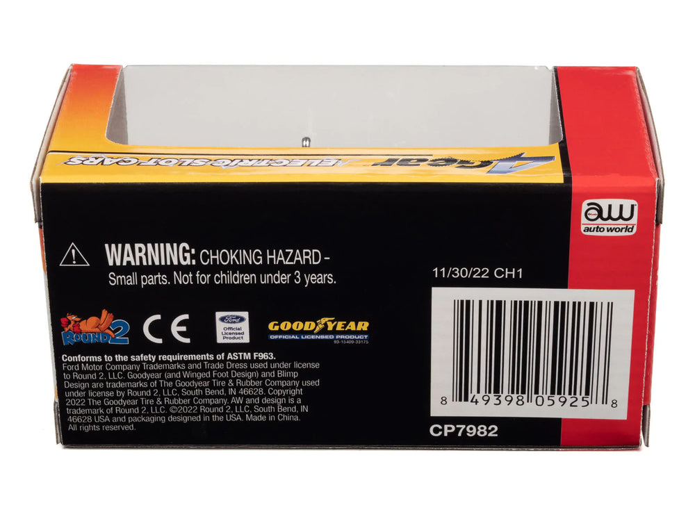 Auto World Ford F-100 Pickup Flames Exclusive 4Gear HO slot car Limited Edition