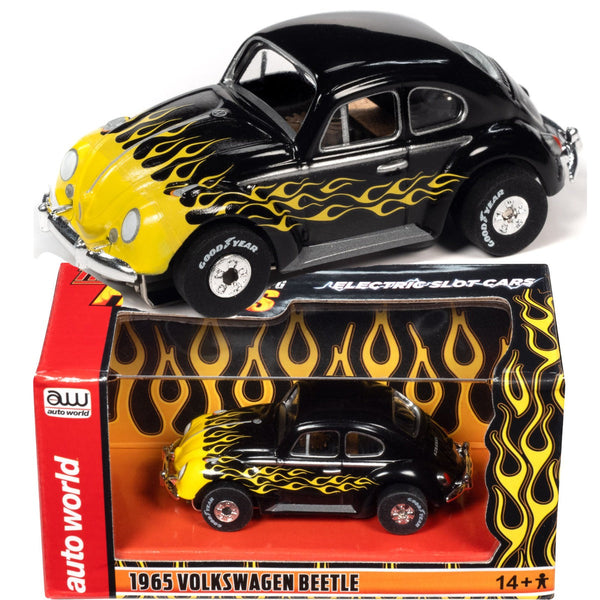 Auto World Exclusive 1965 VW Beetle Thunderjet for AFX HO Slot Car CP7985