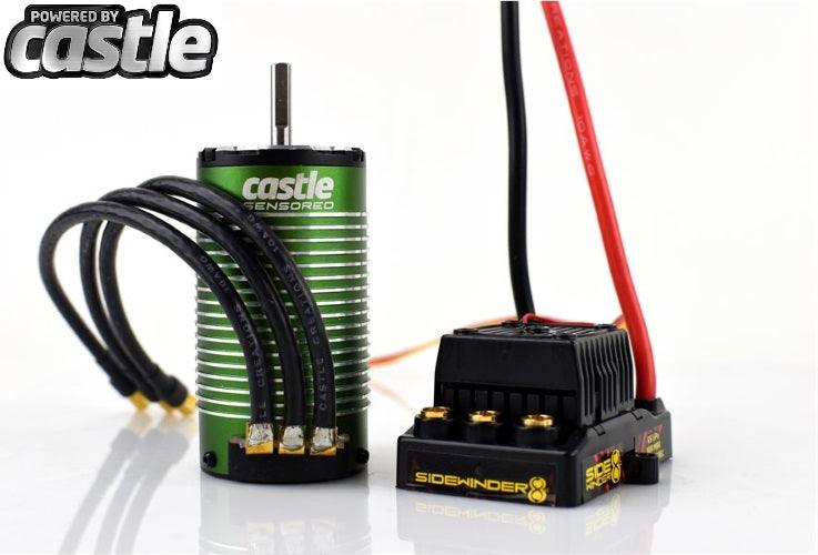 Castle Creations Sidewinder 8th 1/8 Scale Brushless ESC 2200kV Motor COMBO