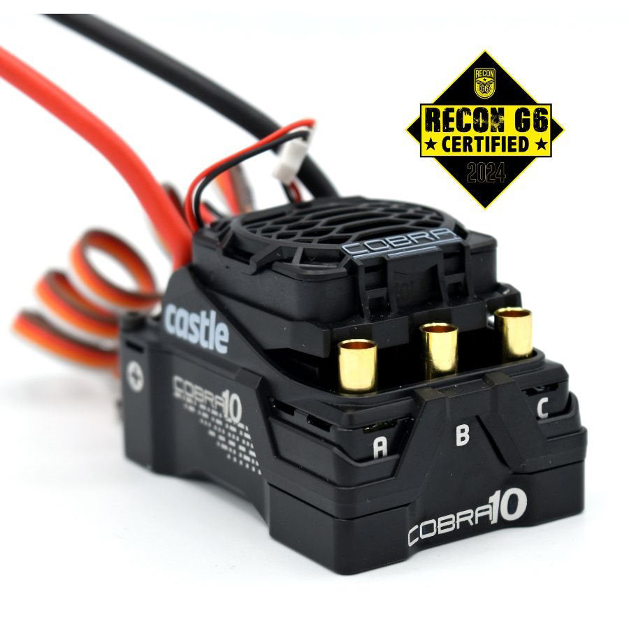Castle Creations Cobra 10, 6S Max, 25.2V Max, 8A Peak BEC