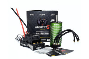 Castle Creations Cobra 5 8S 33.6V ESC 20A PEAK BEC w/2028-1100KV