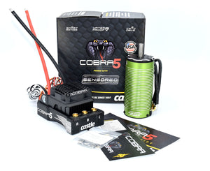 Castle Creations Cobra 5 8S 33.6V ESC 20A PEAK BEC w/1721-1260KV