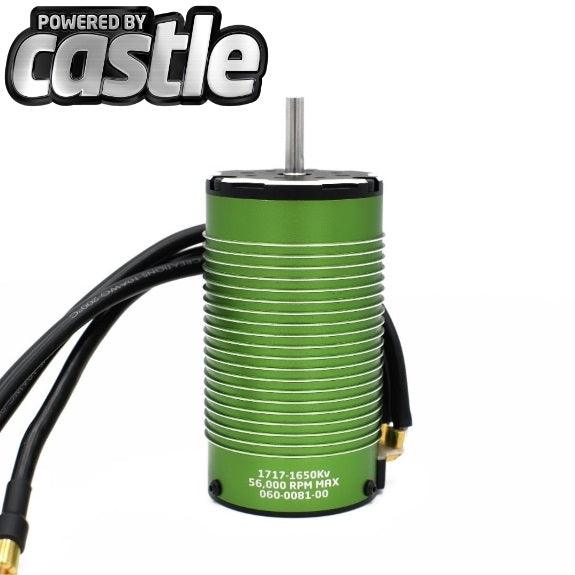 Castle Creations Sensored 1717-1650KV Four-Pole Brushless Motor