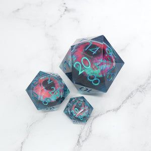 D20 Collective Cthulhu's Eye | Giant D20 Moving Eye DnD Dice | Acrylic RPG Gaming Dice