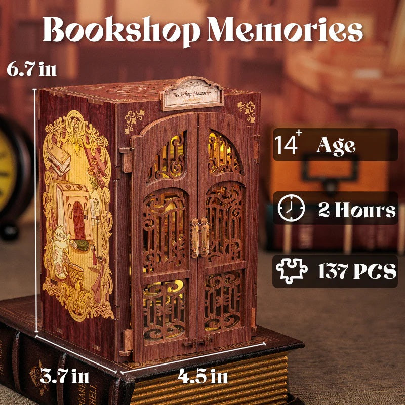 Cutebee Bookshop Memories Book Nook