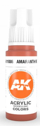 Black Forest® Hobby Supply Co AK Interactive 11086 Amaranth Red 3G Acrylic Paint 17ml Bottle — Glues, Paints, Tools > AK