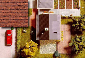 Busch 7039 HO/TT Scale Wood Planking Decorative Panels