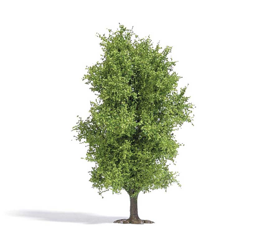 Black Forest® Hobby Supply Co Busch 3721 HO Scale Spring Deciduous Tree - Exclusive -- 4-1/2" 11.5cm Tall — HO Scale Scenery