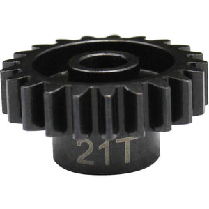 Hot Racing HRANSG21M15 21t Mod 1.5 Hardened Steel 8mm Bore Pinion Gear