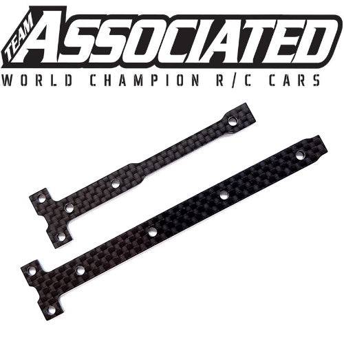 Associated 92284 RC10B74.1 Carbon Fiber Chassis Brace Support Set 2.0mm