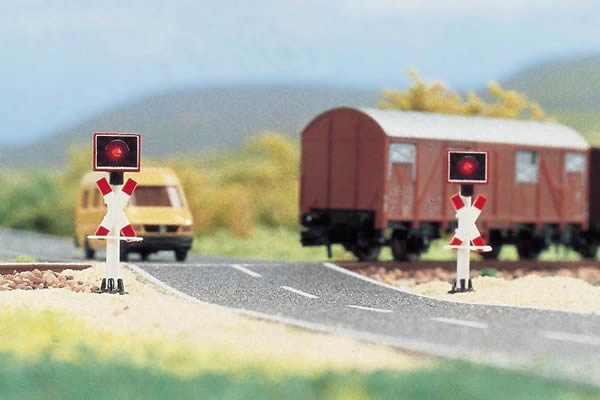 Black Forest® Hobby Supply Co Busch 5949 N Scale Crossing blinkers — N Scale Lighting > Busch