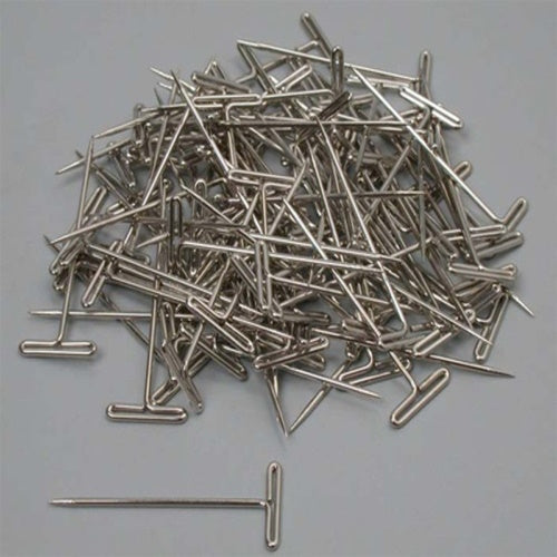 HOBBICO HCAR5200 NICKEL PLATED LARGE 1-1/2" T-PINS (PACKAGE OF 100)