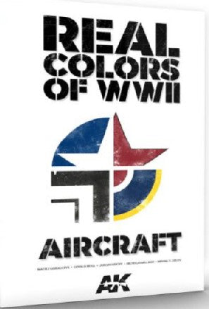 Black Forest® Hobby Supply Co AK Interactive 290 Real Colors of WWII Aircraft Book — Glues, Paints, Tools > AK Interactive