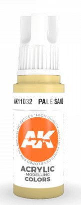 Black Forest® Hobby Supply Co AK Interactive 11032 Pale Sand 3G Acrylic Paint 17ml Bottle — Glues, Paints, Tools > AK