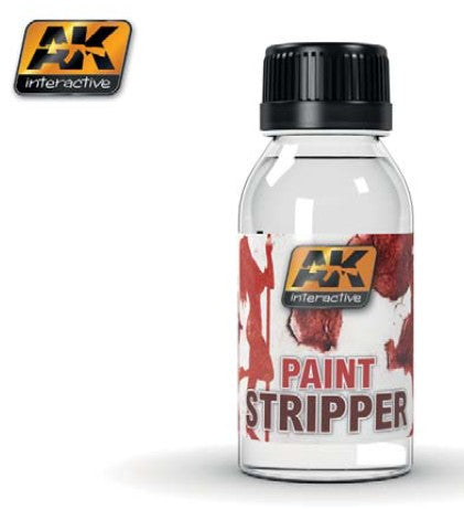 Black Forest® Hobby Supply Co AK Interactive 186 Paint Stripper 100ml Bottle — Glues, Paints, Tools > AK Interactive