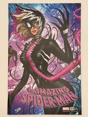 [Signed by Nathan Szerdy] AMAZING SPIDER-MAN #50 UNKNOWN COMICS NATHAN SZERDY EXCLUSIVE VAR