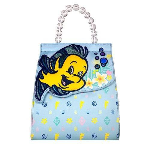 ToyShnip Danielle Nicole - The Little Mermaid Flounder Monogram Backpack — Backpacks