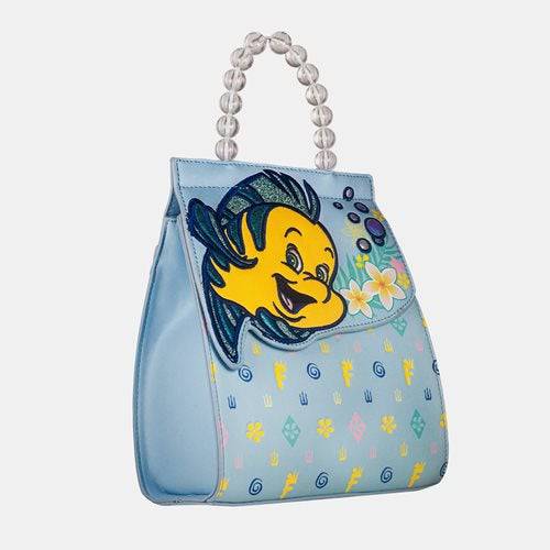 ToyShnip Danielle Nicole - The Little Mermaid Flounder Monogram Backpack — Backpacks