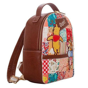 ToyShnip Danielle Nicole - Winnie the Pooh Patchwork Mini-Backpack — Backpacks