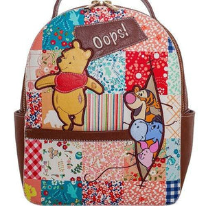 ToyShnip Danielle Nicole - Winnie the Pooh Patchwork Mini-Backpack — Backpacks
