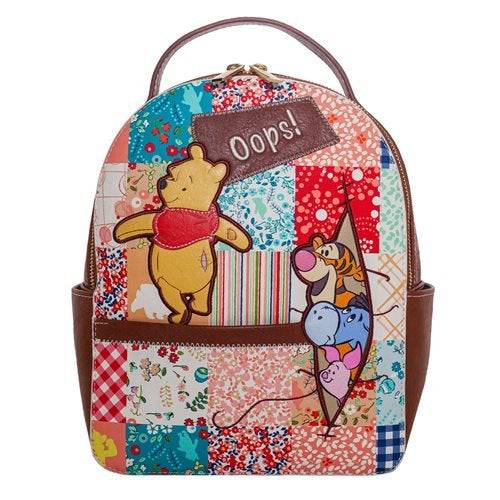 ToyShnip Danielle Nicole - Winnie the Pooh Patchwork Mini-Backpack — Backpacks