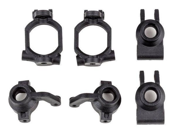 Associated 225818 Rival MT10 Caster and Steering Block Set
