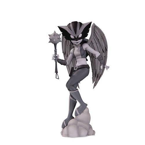 ToyShnip DC Artists' Alley Black & White Hawkgirl by Chrissie Zullo PVC Figure — Toys & Games