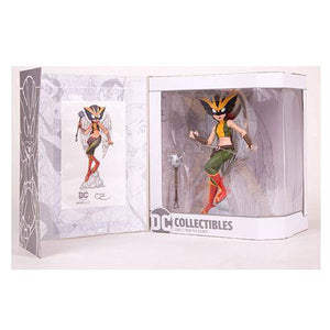 ToyShnip DC Artists' Alley Color Hawkgirl by Chrissie Zullo PVC Figure — Toys & Games