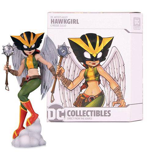 ToyShnip DC Artists' Alley Color Hawkgirl by Chrissie Zullo PVC Figure — Toys & Games