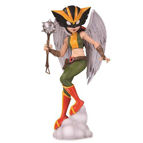 ToyShnip DC Artists' Alley Color Hawkgirl by Chrissie Zullo PVC Figure — Toys & Games