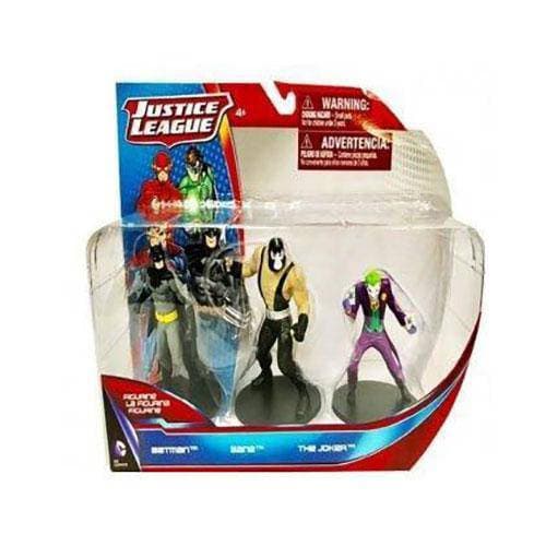 ToyShnip DC Comics: Justice League of America Action Figure 3-Pack - Batman, Bane, The Joker — Toys & Games