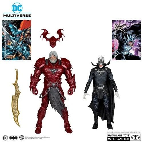 ToyShnip DC McFarlane Collector Edition Batman Who Laughs & Merciless 7-Inch Scale Action Figure 2-Pack - Exclusive — Action